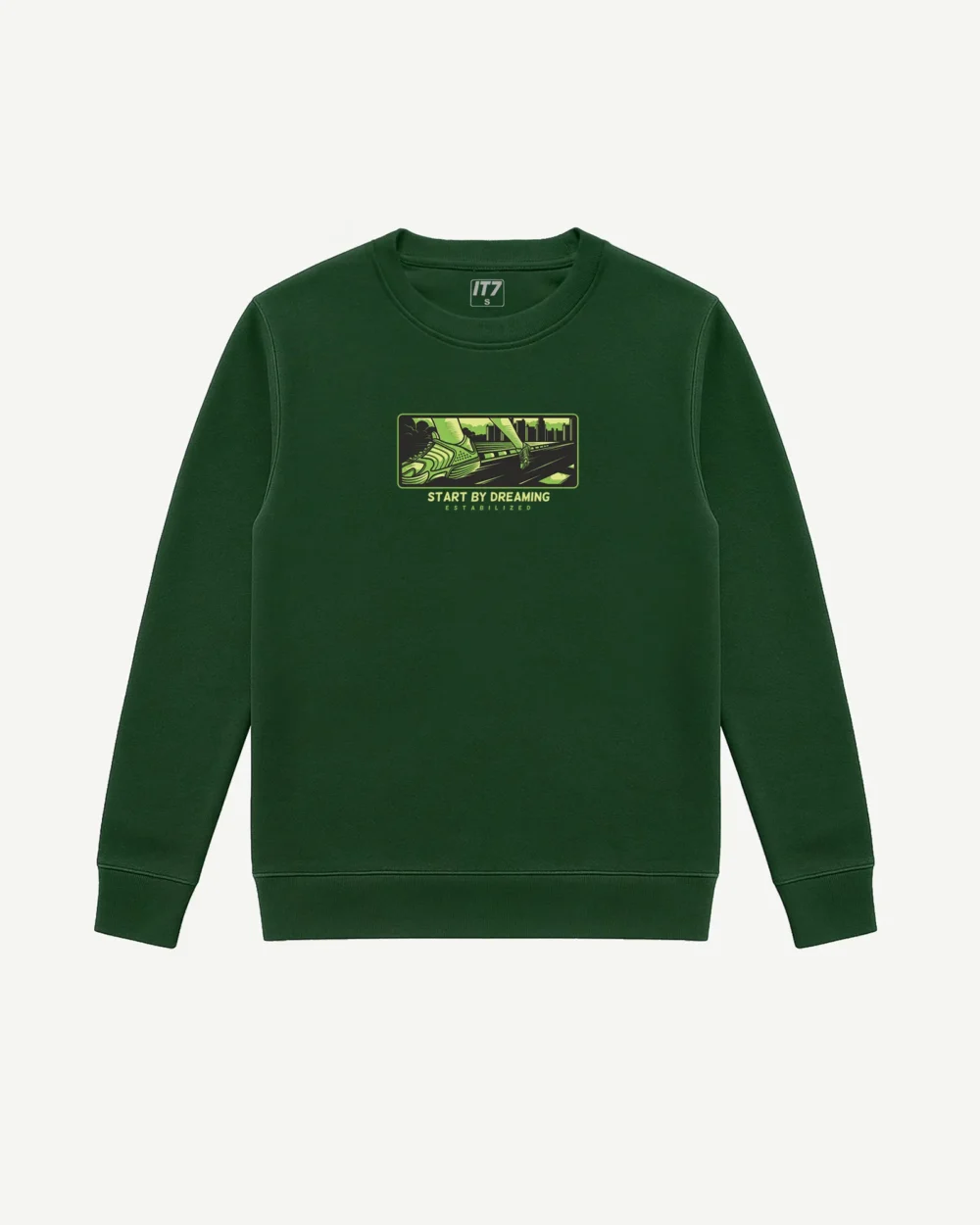 Bluza męska bez kaptura „Start by dreaming”