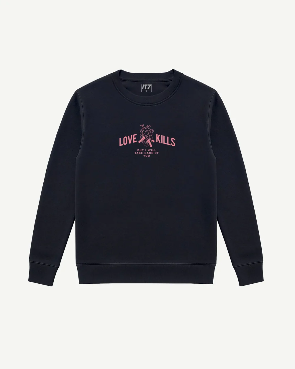 Bluza męska bez kaptura „Love kills”