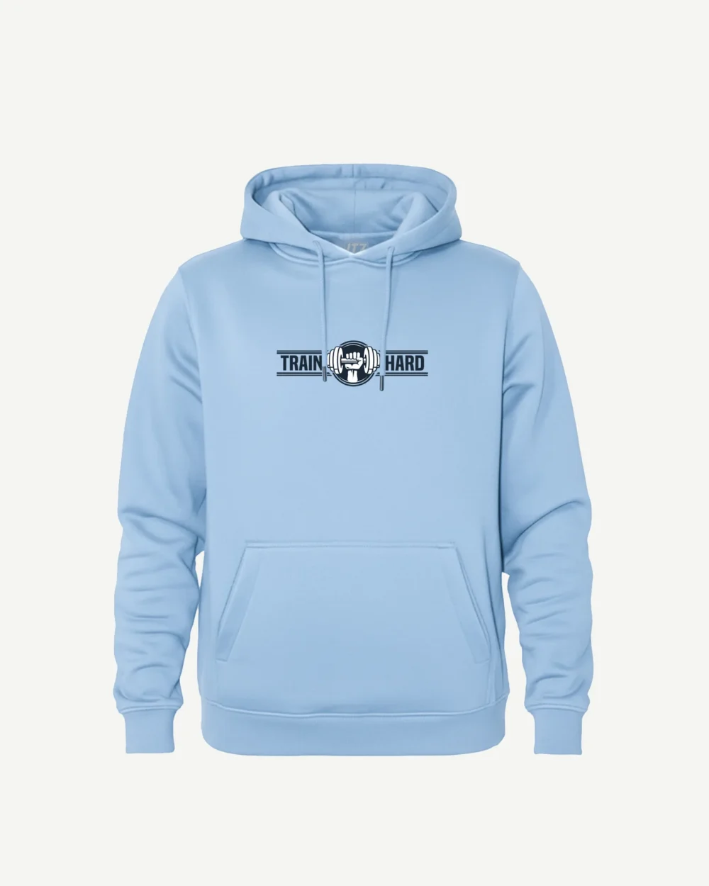 Bluza męska z kapturem „Train hard”