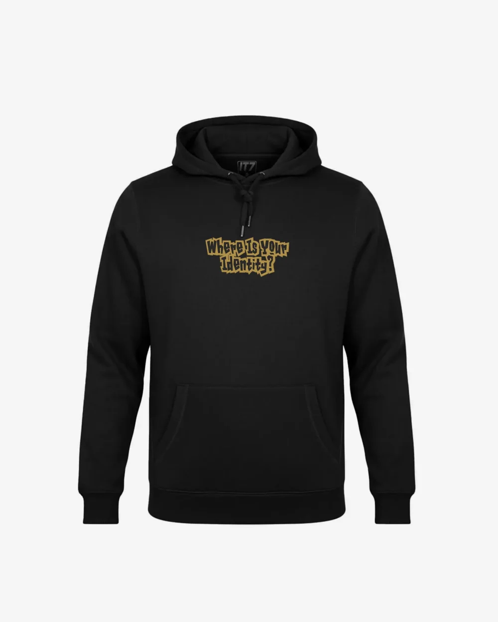Bluza męska z kapturem „Where is your identity?”