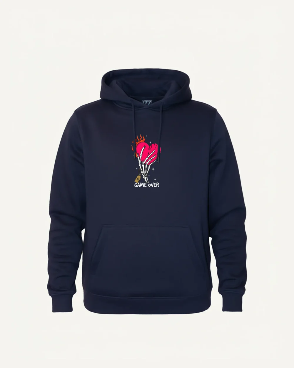 Bluza męska z kapturem „Game over”